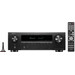 Denon AVR-X1800H Zwart Main Image