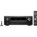 Denon AVR-X1800H DAB Zwart Main Image