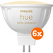 Philips Hue spot White Ambiance MR16 6-pack Main Image