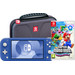 Nintendo Switch Blue + Super Mario Bros. Wonder + Travel Case Main Image