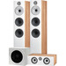 Bowers & Wilkins HTM6 S3 + 603 S3 (per pair) Brown + ASW610 White Main Image