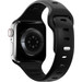 Nomad Apple Watch 40/41 mm Siliconen Bandje Zwart achterkant