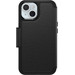 Otterbox Strada Apple iPhone 15 Book Case Leather Black with MagSafe visual Coolblue 4