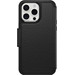 Otterbox Strada Apple iPhone 15 Pro Max Book Case Leer Zwart Met MagSafe achterkant