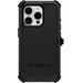 Otterbox Defender Apple iPhone 15 Pro Back Cover Zwart achterkant