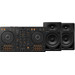 Pioneer DJ DDJ-FLX4 + Pioneer DJ DM-40D-BT Black Main Image