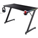 Trust GXT709 Luminus RGB Gaming Desk Black detail