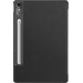 Just in Case Smart Tri-Fold Lenovo Tab P12 Book Case Black back