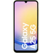 Samsung Galaxy A25 128GB Yellow 5G + BlueBuilt Book Case Black front