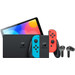 Nintendo Switch OLED Red/Blue + JBL Quantum TWS Main Image