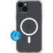 BlueBuilt Protective Back Cover met MagSafe iPhone 15 Plus Transparant Main Image