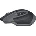 Logitech MX Master 2S Draadloze Muis Zwart (2024) linkerkant