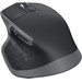 Logitech MX Master 2S Draadloze Muis Zwart (2024) linkerkant