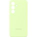 Samsung Galaxy S24 Siliconen Back Cover Groen voorkant