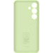 Samsung Galaxy S24 Siliconen Back Cover Groen voorkant