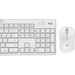 Logitech MK295 Silent Wireless Keyboard and Mouse White QWERTY detail