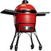 Kamado Joe Classic I + Cover + Pizza Stone left side