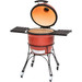 Kamado Joe Classic I + Cover + Pizza Stone inside