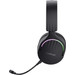 Trust Fayzo GXT491 Draadloze PC/PlayStation headset Zwart linkerkant