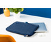 BlueBuilt Laptophoes breedte 33 cm 14 inch M Blauw product in gebruik