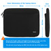 BlueBuilt Laptop Sleeve Width 32cm 13 - 14 inches Black visual Coolblue 2