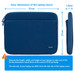 BlueBuilt Laptop Sleeve Width 31cm 13 inches S Blue visual Coolblue 2