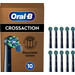 Oral-B Pro Cross Action Zwart (10 stuks) voorkant