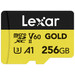 Lexar Professional GOLD 256GB microSDXC 280mb/s Main Image