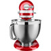 KitchenAid 5KSM185PSECA Appelrood + IJsbereider voorkant