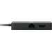 Microsoft Surface USB-C Travel Hub Bedraad USB 3.2 Gen 2 Zwart achterkant