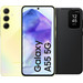 Samsung Galaxy A55 128GB Geel 5G + Smart View Book Case Zwart Main Image