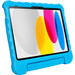 BlueBuilt Apple iPad (2022) 10.9 inch Kids Cover Blauw voorkant