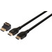 BlueBuilt HDMI Kabel 4K 60Hz Nylon 2 Meter + 90° adapter Main Image