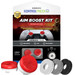 KontrolFreek Inferno AimBoost Thumbsticks + Precision Rings Rood/Wit PS5/PS4 Main Image