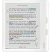 Kobo Libra Colour White + Notebook SleepCover Black front