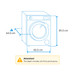 Samsung WW11DG6B85LB AI Wash visual Coolblue 1