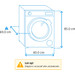 Samsung WD80T654ABH/S2 AddWash - 8/5 kg visual Coolblue 1