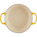 Le Creuset Signature Braadpan 24 cm Nectar binnenkant