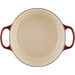 Le Creuset Signature Braadpan 24 cm Rhone bovenkant