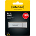 Intenso Alu Line USB 2.0 128GB Silver verpakking