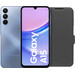 Samsung Galaxy A15 128GB Blauw 4G + BlueBuilt Book Case Zwart Main Image