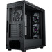 Cooler Master MasterBox 600 Zwart achterkant