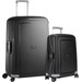 Samsonite S'cure Spinner 55+75cm Black Kofferset Main Image