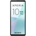 Sony Xperia 10 VI 128GB Wit 5G + BlueBuilt Usb C Kabel 1,5m Nylon Zwart voorkant