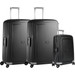 Samsonite S'cure Spinner 75+55+75cm Black kofferset Main Image