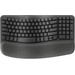 Logitech Wave Keys Draadloos Ergonomisch Toetsenbord QWERTY voorkant