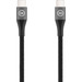 BlueBuilt USB-C to USB-C Cable 3m Nylon Black Main Image