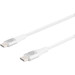 BlueBuilt USB-C to USB-C Cable 3m Nylon White detail