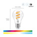 WiZ Filament lamp - Gekleurd en wit licht - E27 visual leverancier