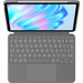 Logitech Combo Touch Apple iPad Air 11 inches (2024) Keyboard Cover QWERTY Gray top